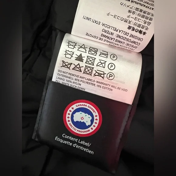 Rossclair Parka Canada Goose winter jacket with fur - Picture 8 of 10